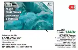 El Corte Inglés Samsung - televisor qled oferta