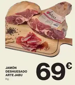 Hipercor Arteiñaki - jamón deshuesado oferta