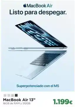 El Corte Inglés Ram - macbook air 13 oferta