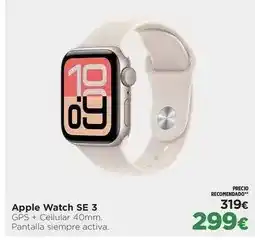 El Corte Inglés Apple - watch se 3 oferta