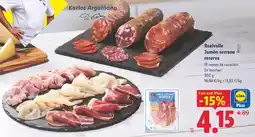 Lidl Rallalla jamón serrano reserva oferta
