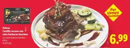 Lidl Deluxe - casillas vacuno con salsa barbacoa butlon oferta