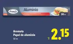 Lidl Papel de aluminio oferta