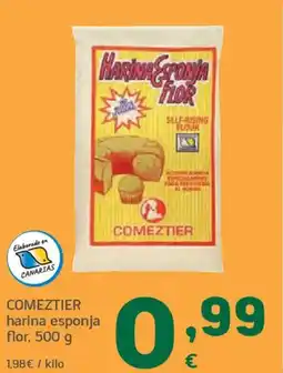 HiperDino COMEZTIER harina esponja flor oferta