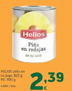 HiperDino HELIOS piña en su jugo oferta
