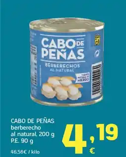 HiperDino CABO DE PEÑAS berberecho al natural oferta