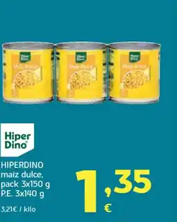 HiperDino HIPERDINO maíz dulce oferta