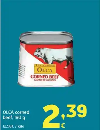 HiperDino OLCA corned beef oferta
