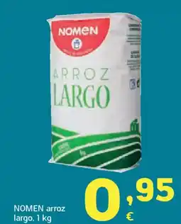 HiperDino NOMEN arroz largo oferta
