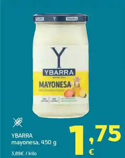 HiperDino YBARRA mayonesa oferta