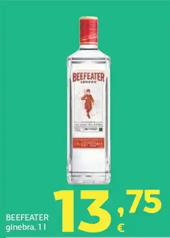 HiperDino BEEFEATER ginebra oferta