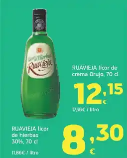 HiperDino RUAVIEJA licor de crema Orujo oferta