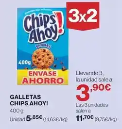 Hipercor Chips ahoy - galletas ! oferta