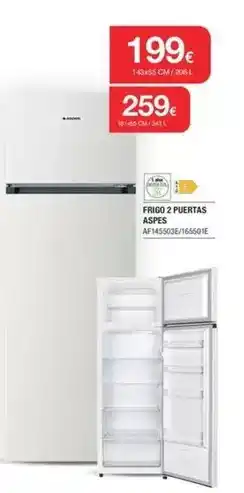 Milar Frigo - 2 puertas aspes oferta
