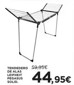 Hipercor Leifheit - tendedero de alas oferta