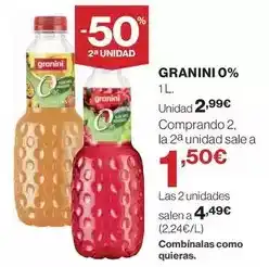 Hipercor Granini - 0% oferta