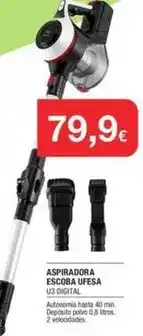 Milar Ufesa - aspiradora escoba oferta