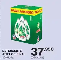 Hipercor Ariel - detergente original oferta