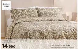 Hipercor Selección de juegos de sáranas y fundas nodricas oferta