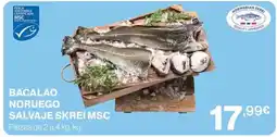 Hipercor Quality - bacalao noruego salvaje skrei msc oferta