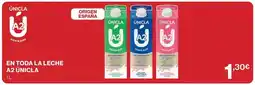 Hipercor Únicla - en toda la leche a2 uncla oferta