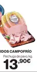 Hipercor El corte inglés - pechuga de pavo oferta