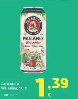 HiperDino PAULANER Weissbier oferta