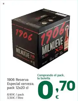 HiperDino 1906 Reserva Especial cerveza, oferta