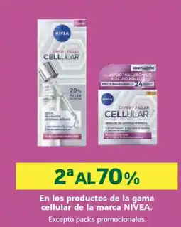 HiperDino NIVEA En los productos de la gama cellular de la marca oferta
