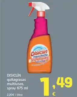 HiperDino DISICLÍN quitagrasas multiusos, spray oferta
