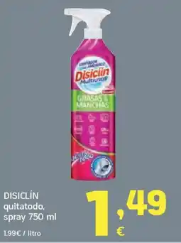 HiperDino DISICLÍN quitatodo, spray oferta