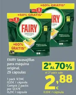 HiperDino FAIRY lavavajillas para máquina original, oferta