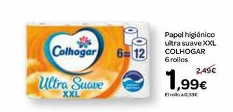 Dialprix Papel Higiénico Ultra Suave Xxl Colhogar oferta