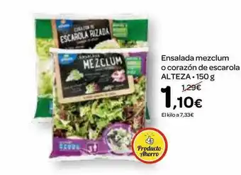 Dialprix Ensalada Mezclum O Corazón De Escarola Alteza oferta