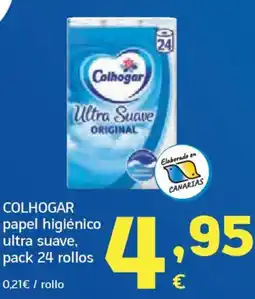HiperDino COLHOGAR papel higiénico ultra suave oferta