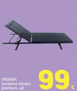 HiperDino Dasasia tumbona terraza premium oferta