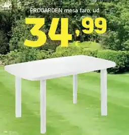 HiperDino Progarden mesa faro oferta