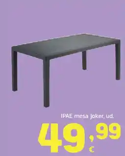 HiperDino Ipae mesa joker oferta