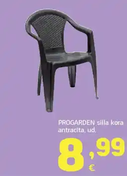HiperDino Progarden silla kora antracita oferta