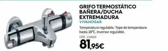 ferrOkey Grifo Termostático Bañera O Ducha Extremadura Vivahogar oferta