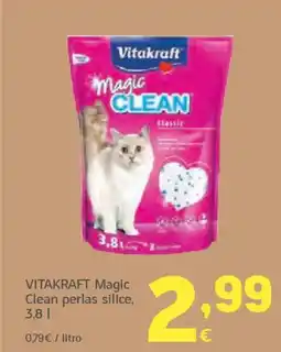 HiperDino VITAKRAFT Magic Clean perlas silice oferta