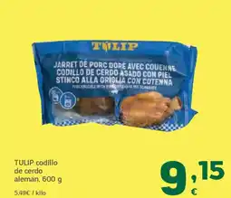 HiperDino TULIP codillo de cerdo alemán oferta