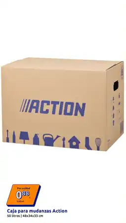Action ACTION Caja para mudanzas oferta