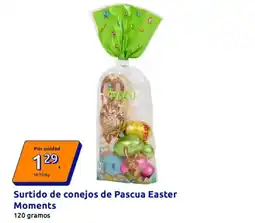 Action Surtido de conejos de Pascua Easter Moments oferta