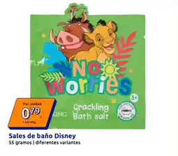 Action Sales de baño Disney oferta