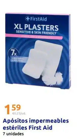 Action Apósitos impermeables estériles First Aid oferta