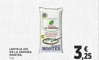 Supercor Lenteja Igp De La Armuña Montes oferta