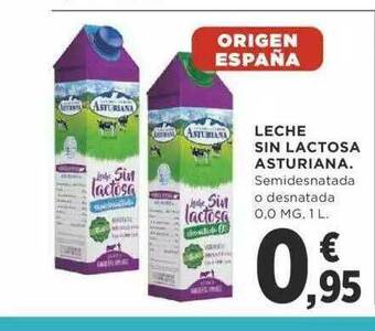 Supercor Leche Sin Lactosa Asturiana oferta