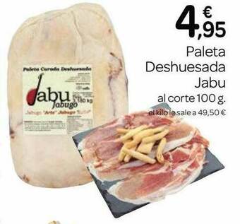 Supermercados El Jamón Paleta Deshuesada Jabu oferta