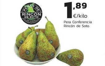 Supermercados Lupa Pera Conferencia Rincón De Soto oferta
